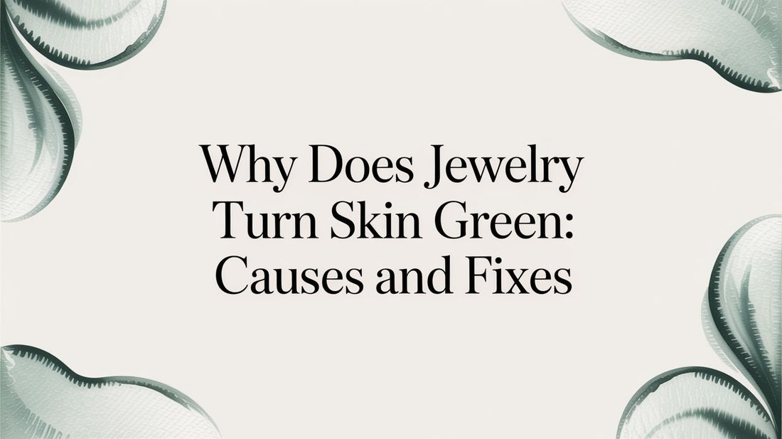 Why does jewelry turn skin green: causes and fixes