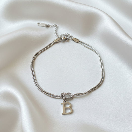 Infinity Letter Bracelet
